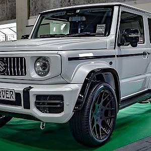 AEROOVER SUZUKI JIMNY SIERRA G62S JB74W bodykit OAM2022 - ジムニーシエラ エアロキット 大阪オートメッセ2022