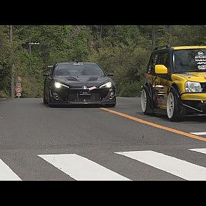 TOUGE ATTACK EXHAUST SOUND - KYOTO HILLCLIMB
