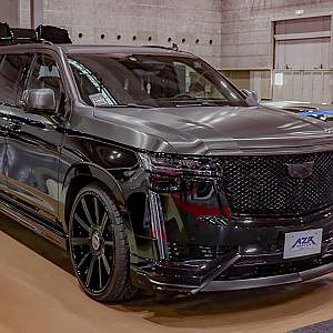 AZR ZERO DESIGN Cadillac Escalade custom OAM2022 - キャデラック エスカレード カスタム 大阪オートメッセ2022