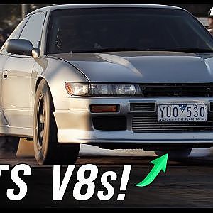AWD Silvia Dominates V8s...AGAIN! | fullBOOST