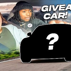 Our next Giveaway Car Unveil - Giving strangers rides!