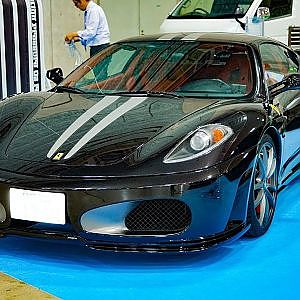 (4K)FERRARI 360 MODENA フェラーリ360モデナ - メガスーパーカーモーターショー2018
