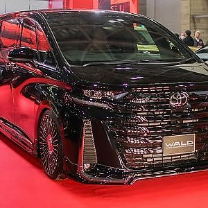 WALD 40 VELLFIRE bodykit TAS2024 - ヴァルド 40ヴェルファイア エアロ 東京オートサロン2024