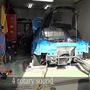 爆音注意It's thefirsttime 4rotary soundRE Amemiya 2022 開幕戦直前情報RE雨宮レーシング① 4/11雨宮4ローターsoundChassisdynamo