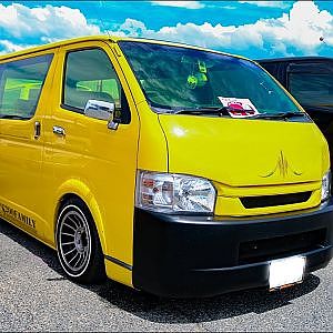 (HD)TOYOTA 200 HIACE custom 200系ハイエースカスタム - SBM大阪2018