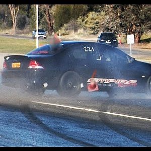 Drag crash | 187-GMH turbo Ford