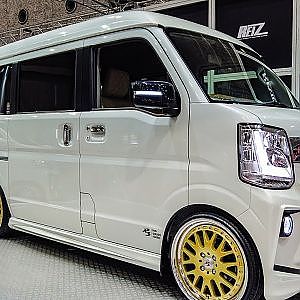 (4K)REIZ SUZUKI EVERY WAGON modified DA17W ライツ スズキ エブリイワゴン カスタム - OSAKA AUTO MESSE 2020