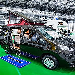 DIRECTCARS Nissan NV200 CAMPING TOKYO CAMPING CAR SHOW 2021 - キャラバン NV200 ダイレクトカーズ 東京キャンピングカーショー2021