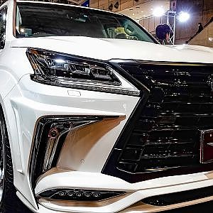 (4K)ARTISAN SPIRITS LEXUS LX570 BLACK LABEL URJ201W レクサスLX570ブラックラベル- 東京オートサロン2018
