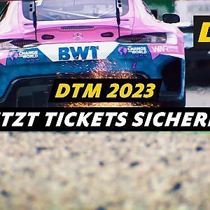 Die DTM 2023: Jetzt Tickets sichern!