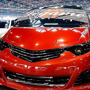 (4K)TOYOTA PREVIA modified エスティマカスタム VIPワゴン - NAGOYA AUTO TREND 2019