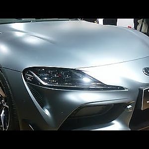 TOYOTA new Supra 新型スープラ市販化モデル Osaka AutoMesse 2019  - 大阪オートメッセ2019