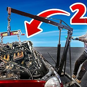 Can A Non-Car Guy Remove An Engine In 24 Hours?
