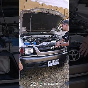 Hilux Tiger ว่ายน้ำข้ามมาจากออสเตรเลีย จัดให้โดย #หนุ่มเมืองเพชร