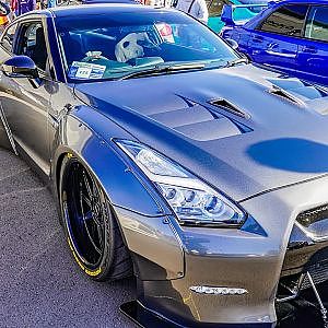 (4K)LB NISSAN R35 GT-R custom GTRカスタム スタンスネーション群馬 - STANCENATION GUNMA 2020
