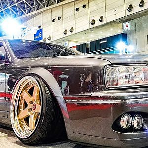 (4K)Nissan President Sovereign Long VIP style 日産プレジデントソヴリンロング VIPCAR - TOKYO AUTO SALON 2020