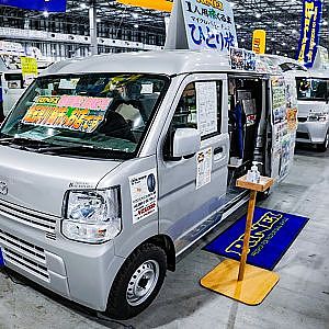 リンエイプロダクト 軽キャンパー マイクロバカンチェス・ひとり旅 RINEI MAZDA SCRUM TOKYO CAMPING CAR SHOW 2021 - 東京キャンピングカーショー2021