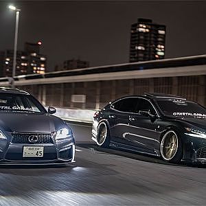 CRYSTAL GARAGE LS500 GS10 OSAKA KANJO 環状 神戸志様