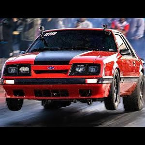 Unsuspecting Foxbody makes 1700hp (Coyote Powered)