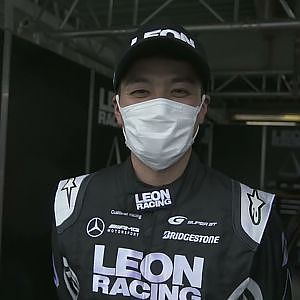 2022 AUTOBACS SUPER GT 開幕戦 岡山 ピエール北川のホンネ聞いちゃいました 2本目！ 65号車 LEON PYRAMID AMG 今話題の・・・ 蒲生 尚弥