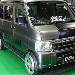 (4K)KRC modified HONDA VAMOS custom KRCホンダ バモスカスタム - 大阪オートメッセ2018