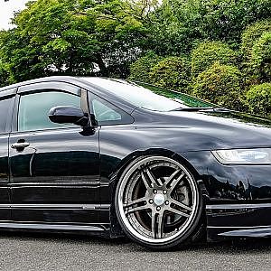 (4K)HONDA ODYSSEY custom Black - ホンダ オデッセイ カスタム 黒