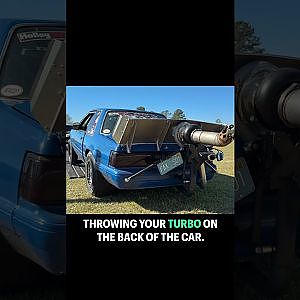 Well that's one way to get weight behind the bumper.. #1320video #dragracing