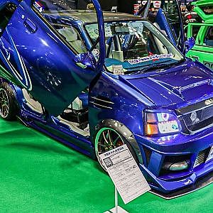 BODY SHOP vivid luster SUZUKI WAGONR GF-MC21S OAM2022 - ヴィヴィッドラスター ワゴンR カスタム 大阪オートメッセ2022