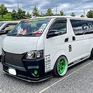 TOYOTA 200 HIACE custom SBM Osaka2021 - SBM大阪2021 カスタムハイエース トヨタ 200系