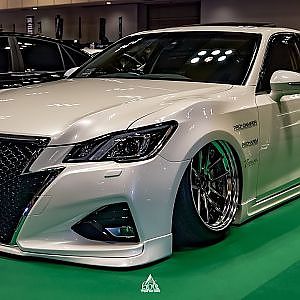 T-DEMAND TOYOTA 210 CROWN VIPCAR DBA GRS204 OAM2022 - ティーディメンド 21クラウン カスタム 大阪オートメッセ2022