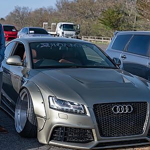 愛車紹介 ROAMAIR 噂のエアサスメーカー デモカー AUDI A5