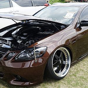 (HD)LEXUS GS350 modified レクサス GS350 カスタム - DREFESS WEST JAPAN 2019