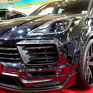 (4K)WALD PORSHCE CAYENNE 958 SPORTS LINE BLACK BISON EDIITON - ヴァルド ポルシェカイエン ブラックバイソン