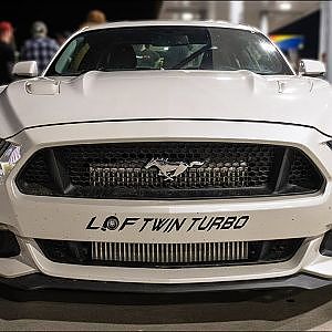 Twin Turbo Mustang BATTLES 2JZ Honda S2000 on the STREET!