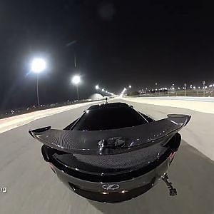 EKanooRacing’s Lexus LFA Nurburgring Edition at Bahrain International Circuit