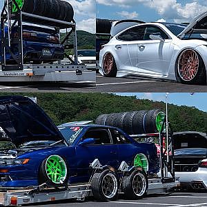K-produce Japan LEXUS LS500 VIPCAR towing S13 SILVIA JDM