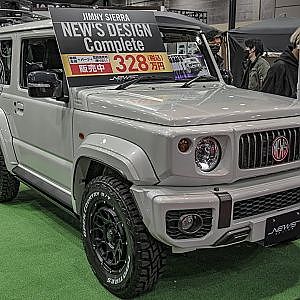 SUZUKI JIMNY SIERRA JC NEW´S DESIGN OAM2022 - アルパインスタイル ジムニーシエラ カスタム 大阪オートメッセ2022