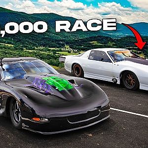 BIG MONEY & CRAZY RACING! 103 Car Butt Naked No Prep!