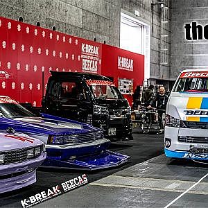 大阪オートメッセ2023 密着記録 theDay -1 K-BREAK BEECAS