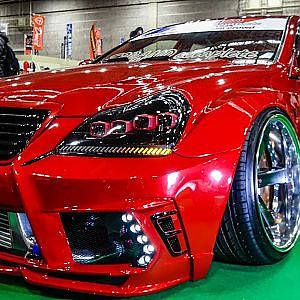 (4K)T-BRAND TOYOTA 18 CROWN MAJESTA VIPCAR クラウンマジェスタ カスタム - OSAKA AUTO MESSE 2020