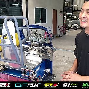 “ตุ๊กๆ ซิ่ง” Twin Turbo by CarPainter