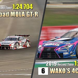 GT500 Course Record History Evolution【THAILAND】