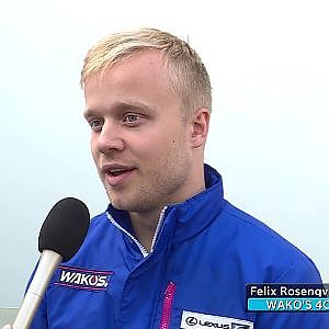 AUTOBACS SUPER GT Rd.1 Felix Rosenqvist Interview After the race