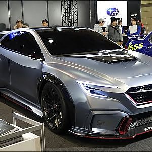 (4K)SUBARU VIZIV PERFORMANCE STI CONCEPT スバル ヴィシヴ パフォーマンスSTIコンセプト - 大阪オートメッセ2018