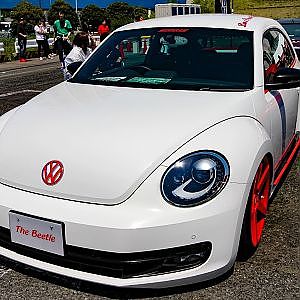 (HD)LOW Style VW The BEETLE ザ・ビートルカスタム フォルクスワーゲン - スーパーカーニバル2017・お台場