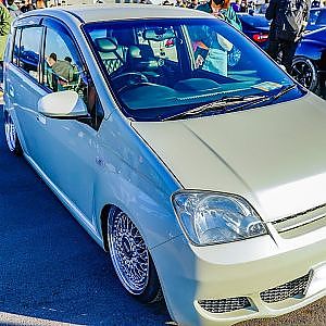(4K)DAIHATSU MIRA modified ダイハツ ミラ カスタム スタンスネーション群馬 - STANCENATION GUNMA 2020