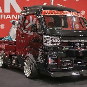 K-BREAK BABY GANG HIJET JUMBO 500 bodykit ハイゼットジャンボ カスタム - OAM2023 大阪オートメッセ2023