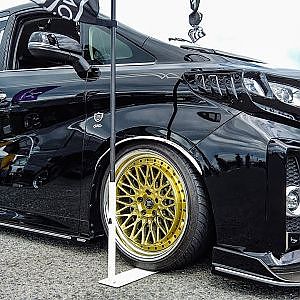 (4K)ギャルソン 30系アルファード フルエアロ DAD TOYOTA 30 ALPHARD custom - カスタマイズカーニバル 2019