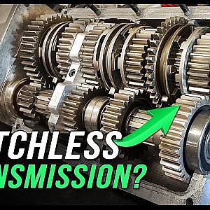 How a clutchless racing transmission works
