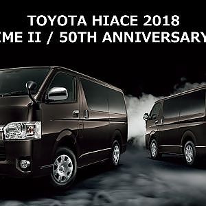 TOYOTA HIACE SUPER GL NEW DARK PRIME2 50TH ANNIVERSARY LIMITED - ハイエース 50周年特別仕様車・ダークプライムII